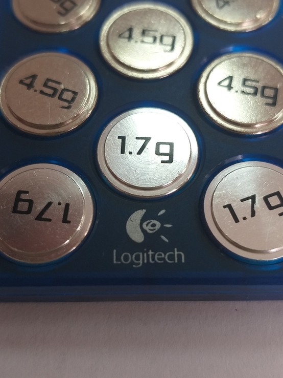 Грузики для игровой мышки Logitech, фото №4