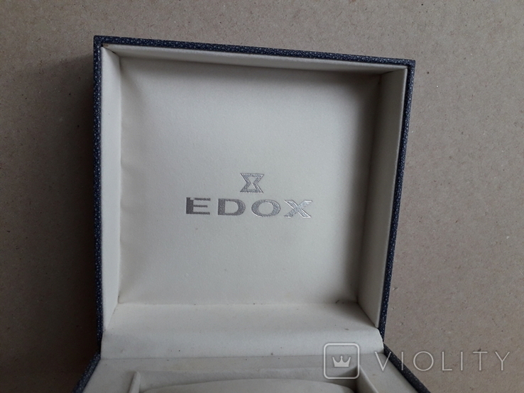 Коробка/футляр к часам EDOX - 13.5х13.5х7 см., фото №5