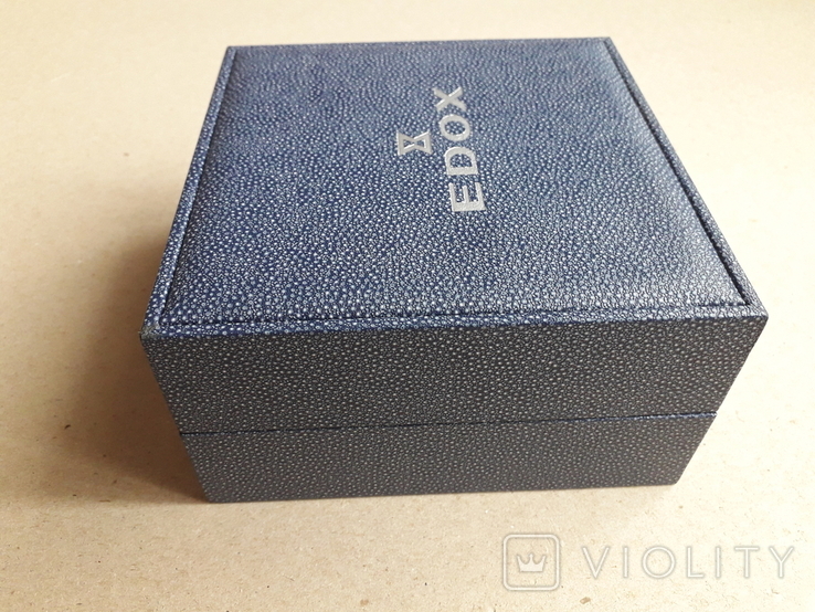 Коробка/футляр к часам EDOX - 13.5х13.5х7 см., фото №9