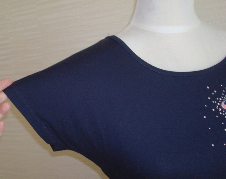 Вискозная Итальянская женская футболка вискоза с красивой спиной, numer zdjęcia 5