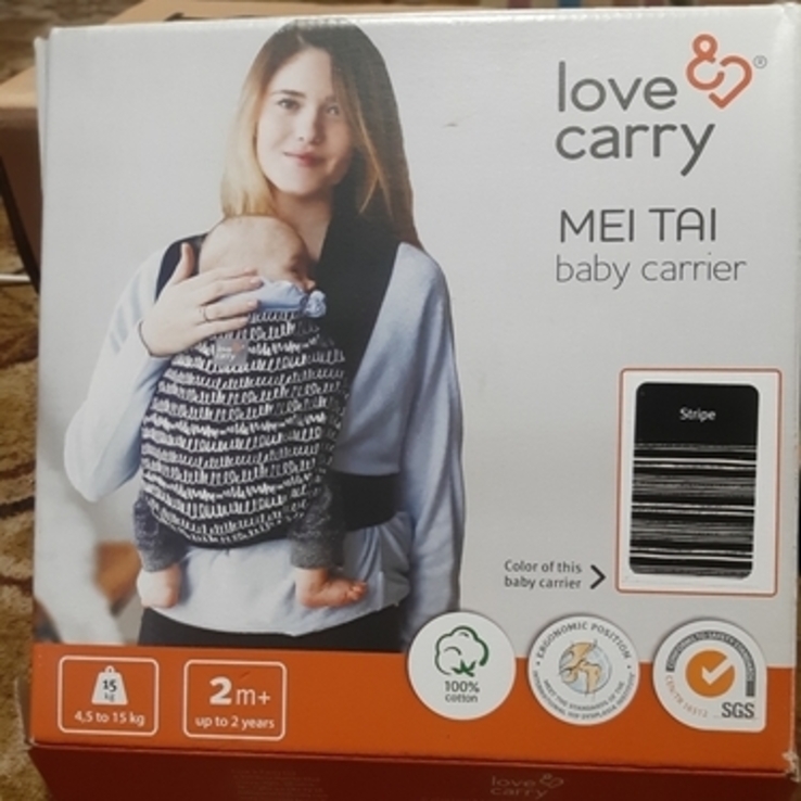 Май-слинг Love Carry Страйп (LC358), numer zdjęcia 2