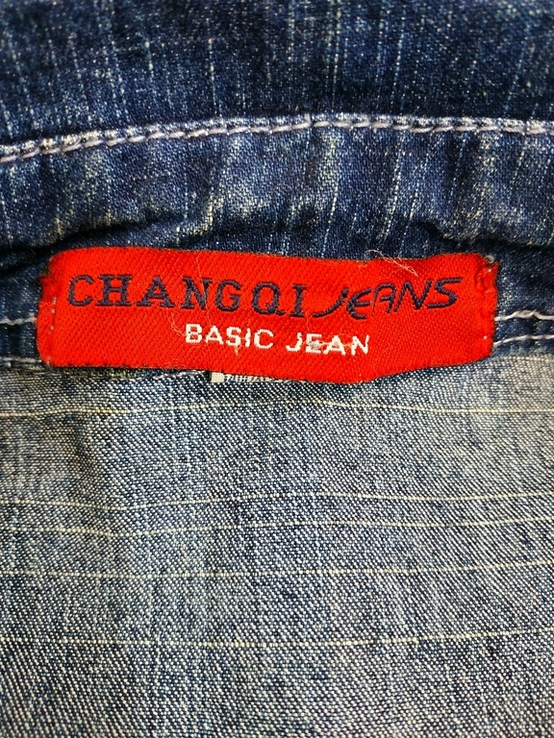 Платье джинсовое CHANGO.I JEANS коттон p-p L(состояние!), фото №11