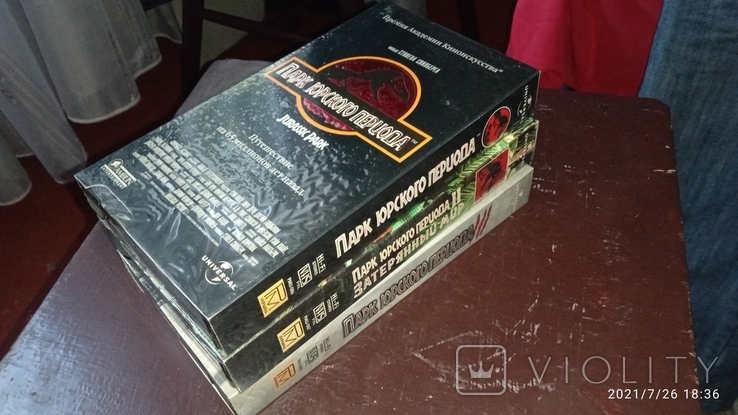 Парк юрского периода VHS, фото №3