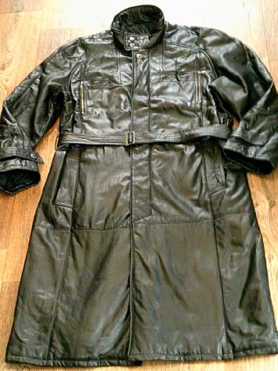 Черный плащ пальто разм .XL (54), фото №4
