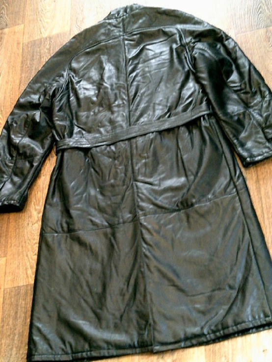 Черный плащ пальто разм .XL (54), фото №7