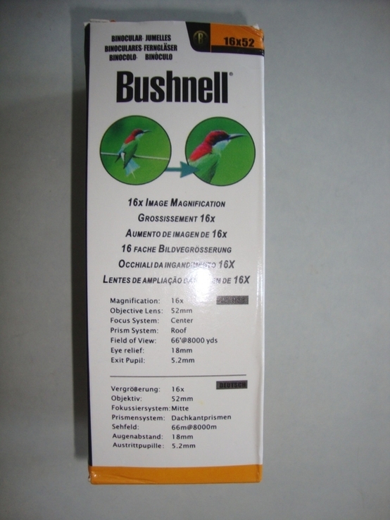 Монокуляр Bushnell 16х52 для наблюдения, фото №3