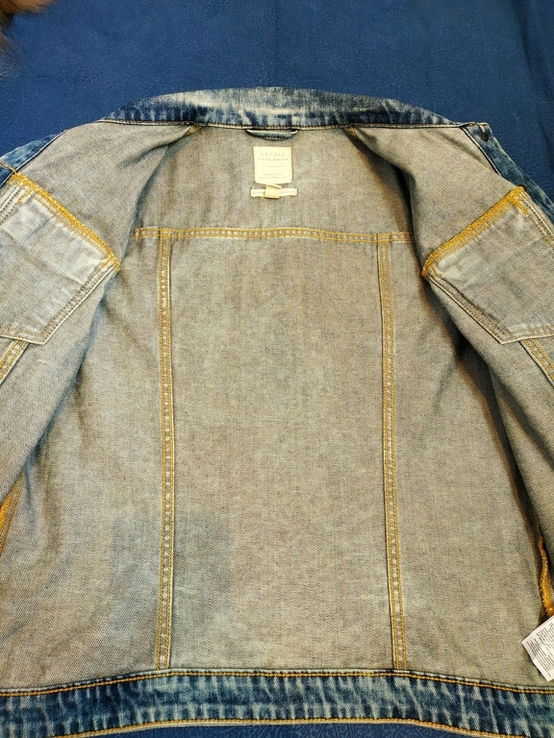 Куртка джинсовая комбинированная ESPRIT коттон p-p XL(маломерит), numer zdjęcia 9