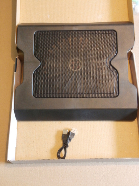 Подставка для ноутбука с охлаждением,Охлаждающий кулер для ноутбука Cooler Pad, фото №3