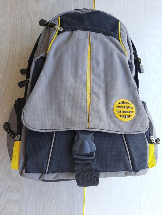 Рюкзак подростковый Ground (серо желтый), фото №2