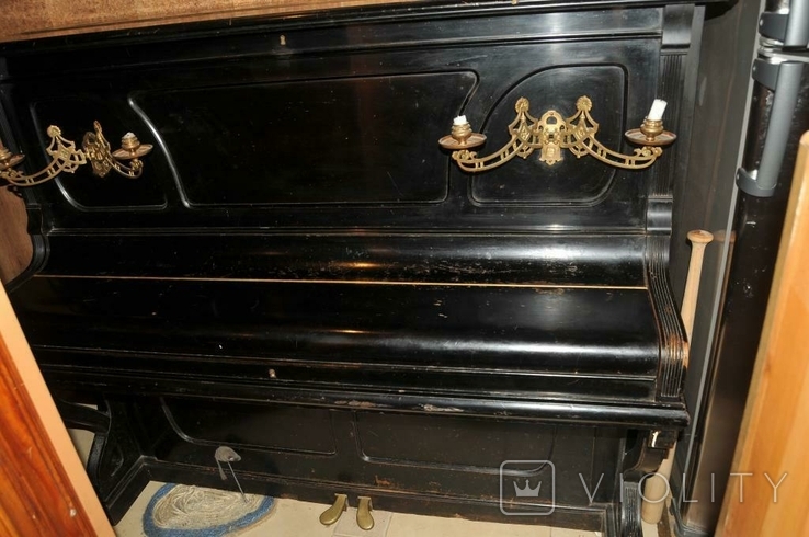 Antique piano BLUTHNER supplier to his imperial court, photo number 2