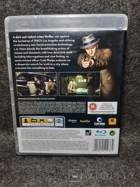 Игра L.A. Noire (ps3), фото №3