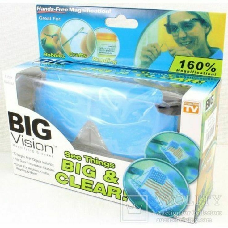 Увеличительные Очки (лупа) Big Vision T-088,Визуальное увеличение:1.6Х, фото №2
