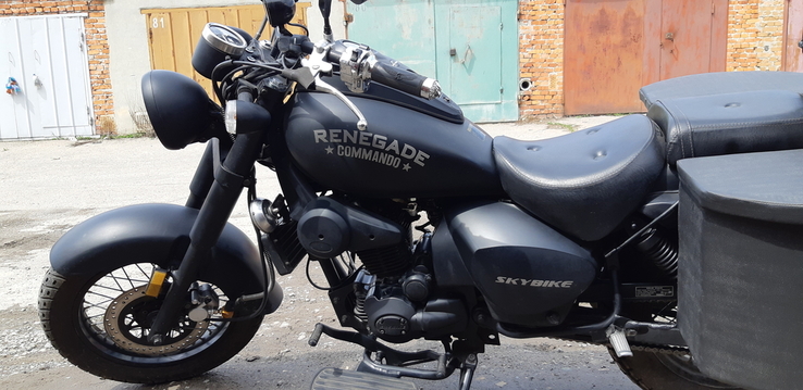 Мотоцикл круизёр SkyBike RENEGADE Commando 250, 2017 года выпуска, photo number 7