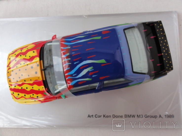 Art Car - Ken Done - BMW - M3 Group A - 1989 - 1/18 - MINICHAMPS, фото №8