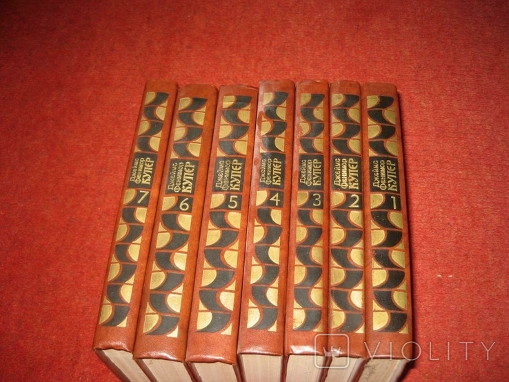 Семь книг Д.Ф.Купер, фото №2