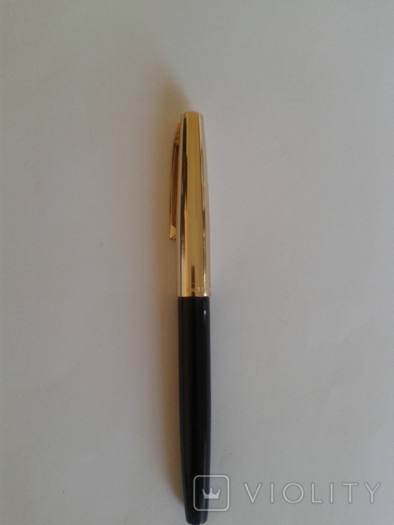 Нова, оригінальна, китайська перова ручка (золоте перо) "Hero''. Радянський період., фото №2