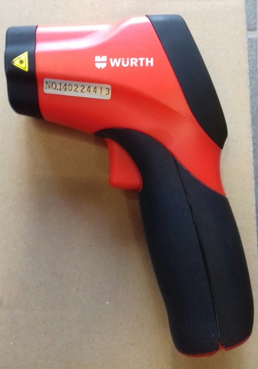 WURTH Инфракрасный лазерный термометр код товара 071553110, фото №10
