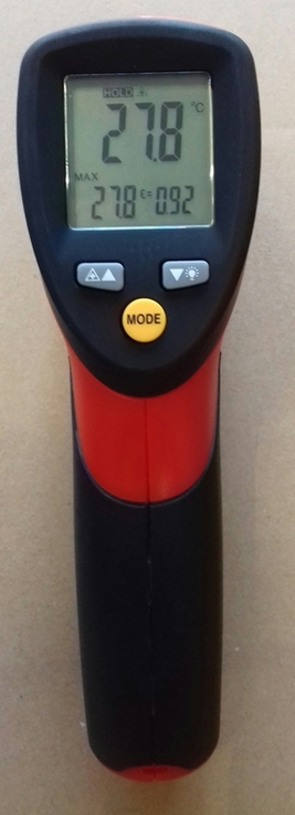 WURTH Инфракрасный лазерный термометр код товара 071553110, фото №2