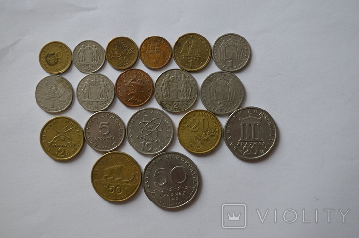 Монети Греції №4, фото №3