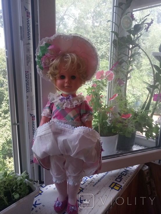 Кукла ГДР 60 см одежда, фото №4