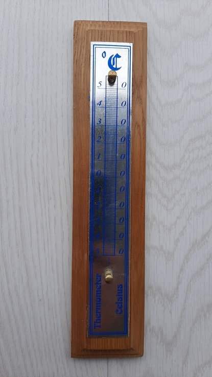 Деревянная подставка под ртутный термометр, фото №2