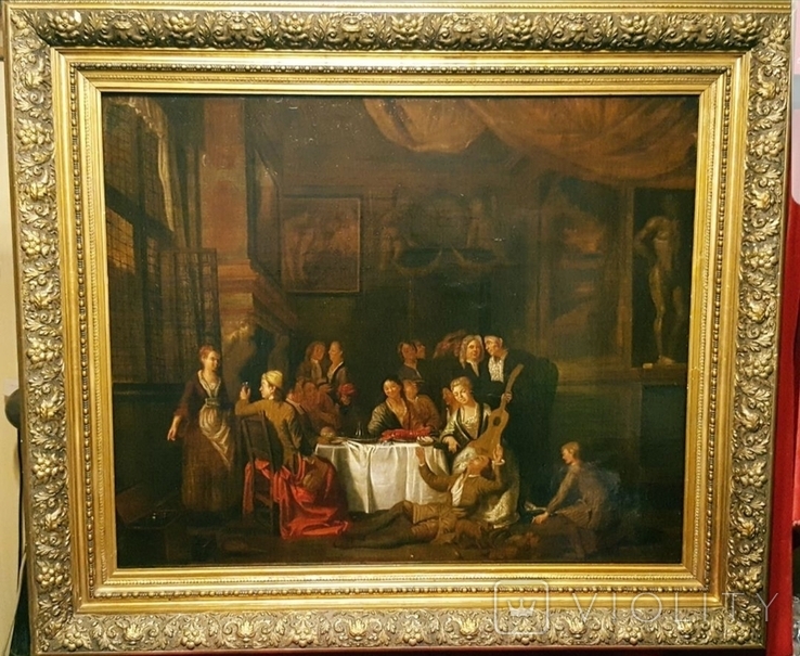 "Весёлая пирушка",17-18 век