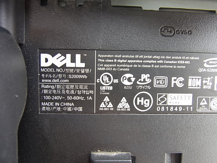 Монітор DELL S2009WB 20 Дюймів з Німеччини, photo number 13