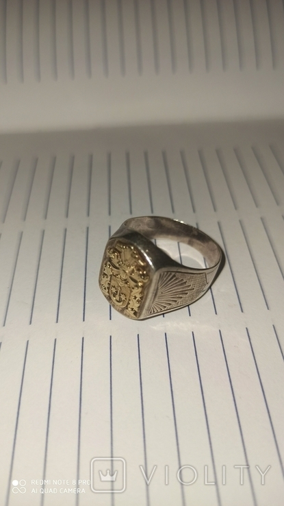 Перстень с геральдикой, фото №10