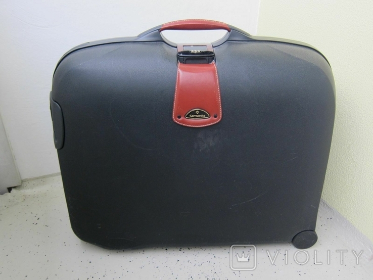 Фирменный чемодан Samsonite кодовый замок Made in Belgium, photo number 2