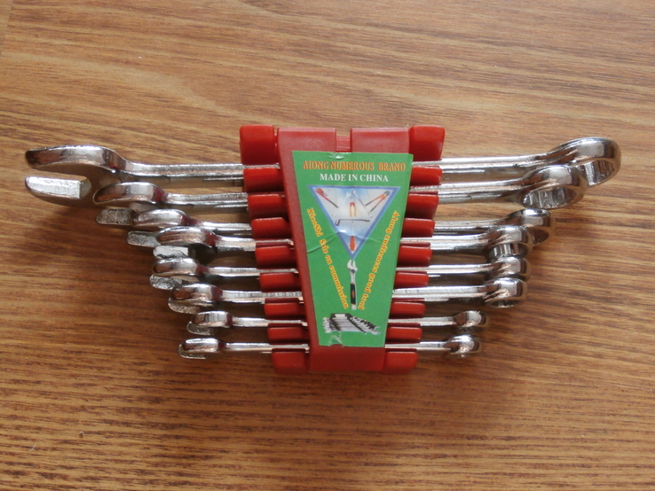 Набор ключей комбинированных 6-17 мм 8 штук, фото №2