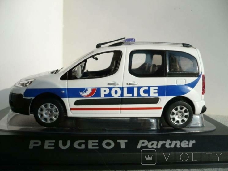 Peugeot Partner - полиция Франции 1:43 Norev, фото №3