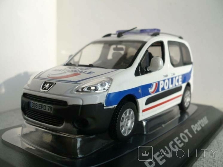 Peugeot Partner - полиция Франции 1:43 Norev, фото №4