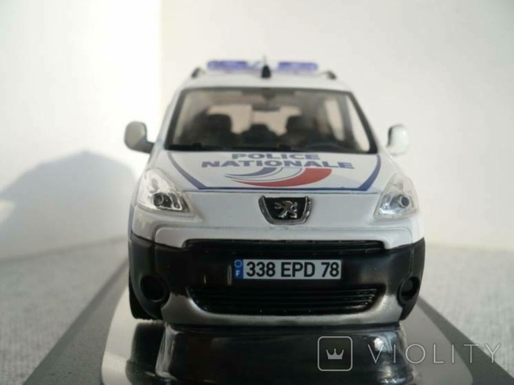 Peugeot Partner - полиция Франции 1:43 Norev, фото №5