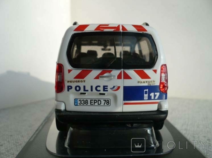 Peugeot Partner - полиция Франции 1:43 Norev, фото №7