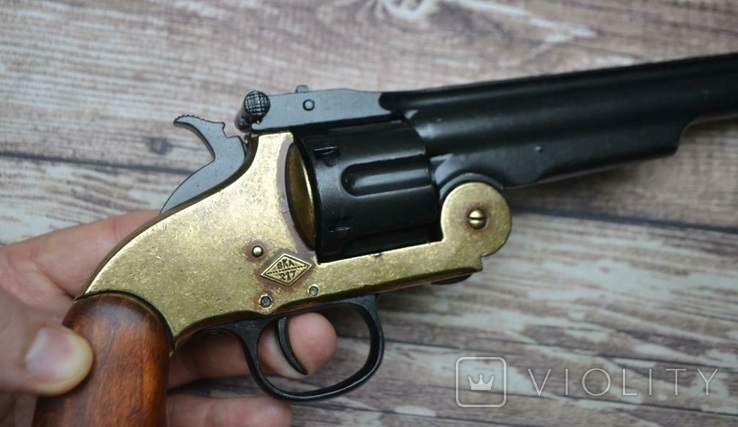 Макет револьвер Smithamp;Wesson 1869г., фото №7