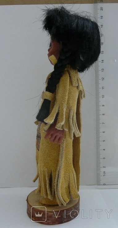 Лялька кукла индианка mede in china 17.5см без підставки, фото №5