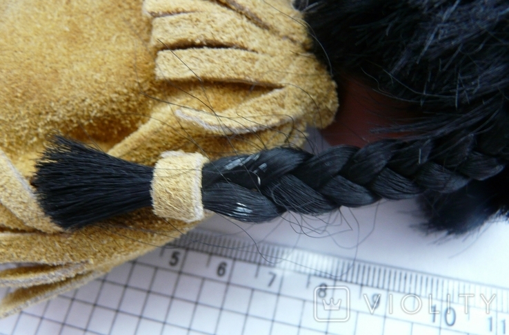 Лялька кукла индианка mede in china 17.5см без підставки, фото №8