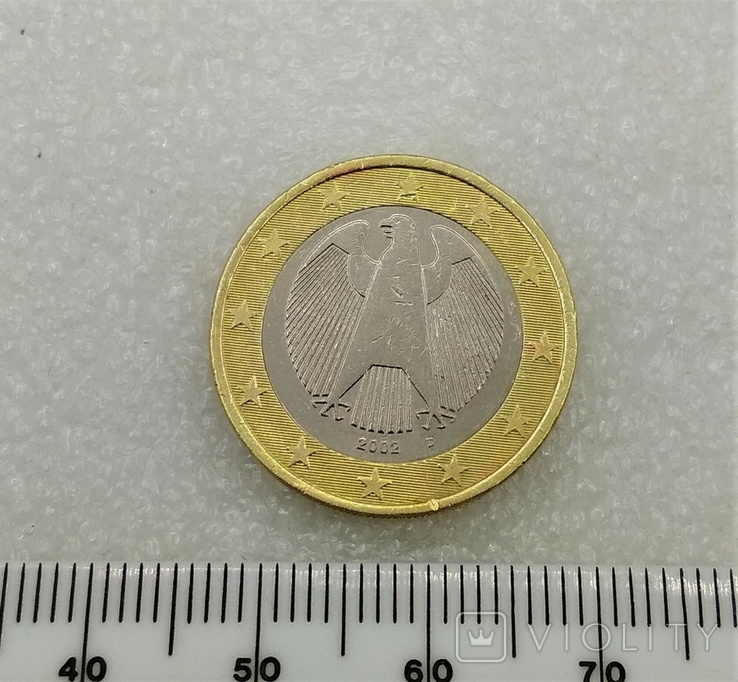 1 Евро Германия 2002 г.