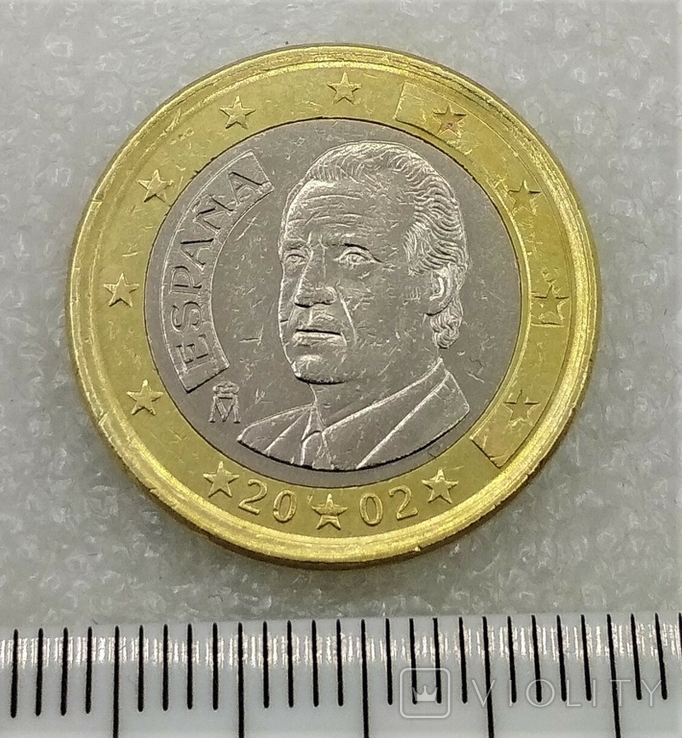 1 Евро Испания 2002 г.
