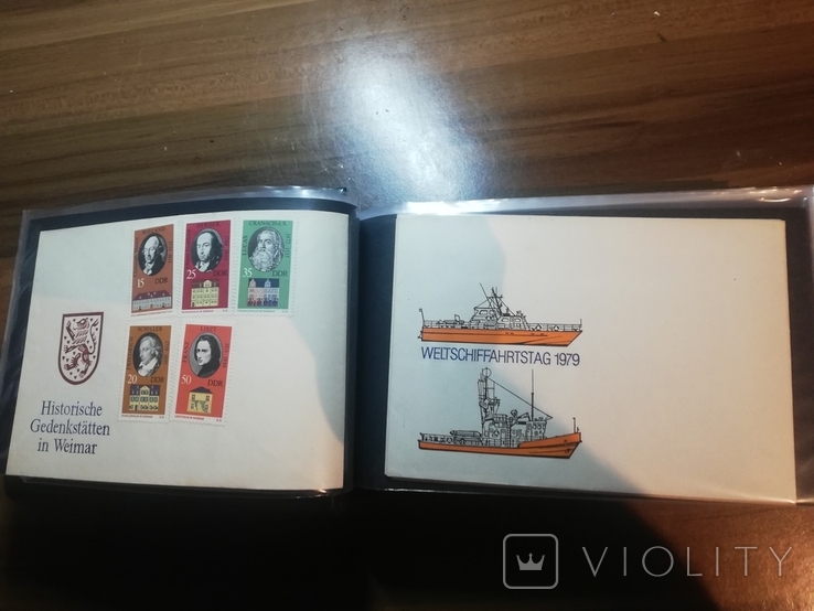 Почтовые конверты ГДР 1952-1990 в альбоме, photo number 8
