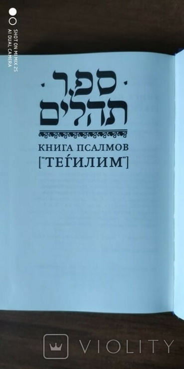 КНИГА ПСАЛМІВ ТЕГІЛІМ, фото №7