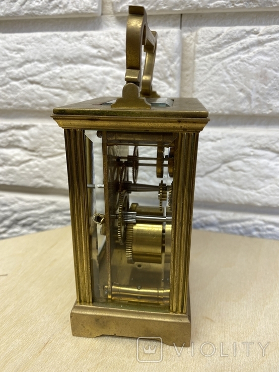 Антикварные каретные часы (конец ХIХ века), фото №3