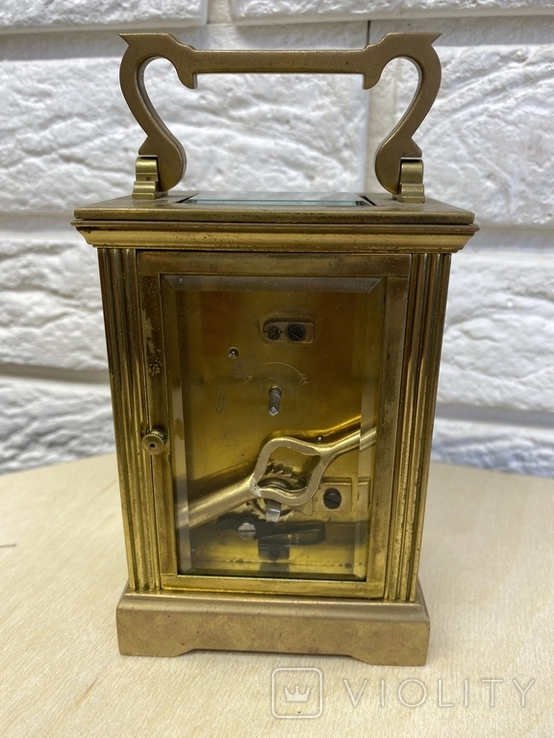 Антикварные каретные часы (конец ХIХ века), фото №4