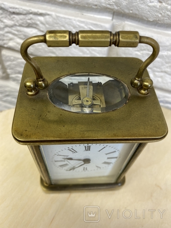 Антикварные каретные часы (конец ХIХ века), фото №5