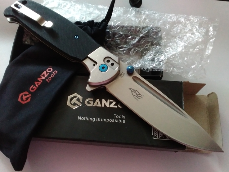 Нож складной туристический Ganzo G7522-BK (FIREBIRD)