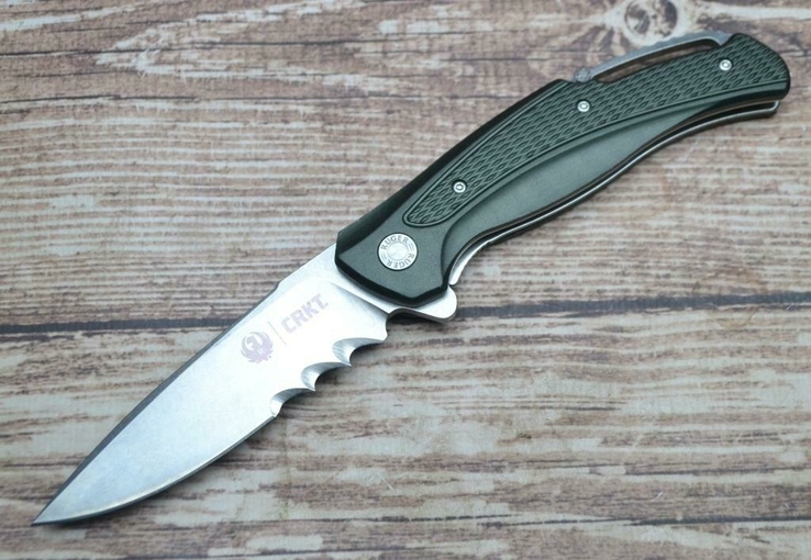 Нож CRKT Windage military green реплика, numer zdjęcia 2