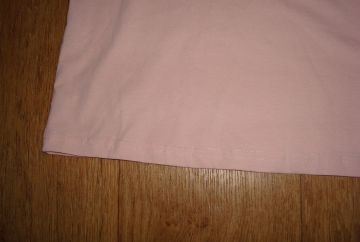 Bonmarche Пижамный красивый хлопковый верх рукав в 3/4 св розовый с рисунком 24, фото №7