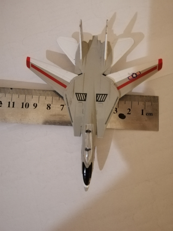 Металевий літак з розкладними крилами F14, photo number 2