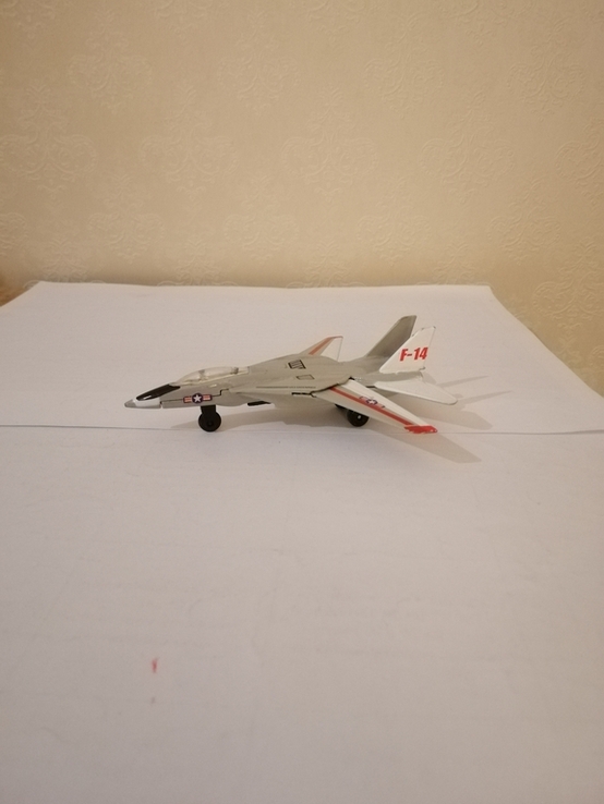 Металевий літак з розкладними крилами F14, photo number 7