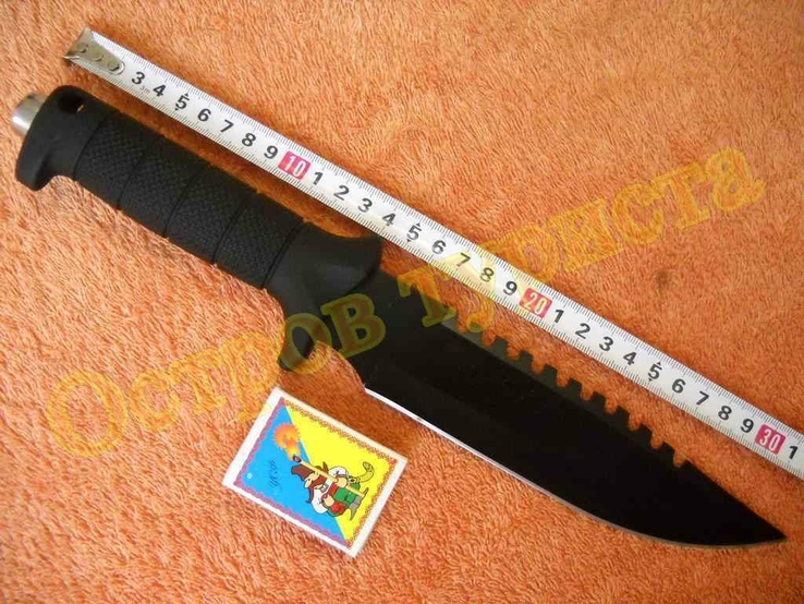 Нож тактический охотничий Вепрь 32 с кобурой,битой + нож метательный, photo number 4